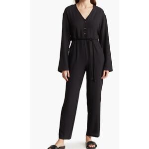 NWT Women's Area Stars Bella Jumpsuit, Black, Small